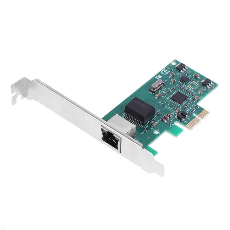 Самоадаптивный Gigabit Ethernet PCI-E плата сетевого контроллера Lan адаптер
