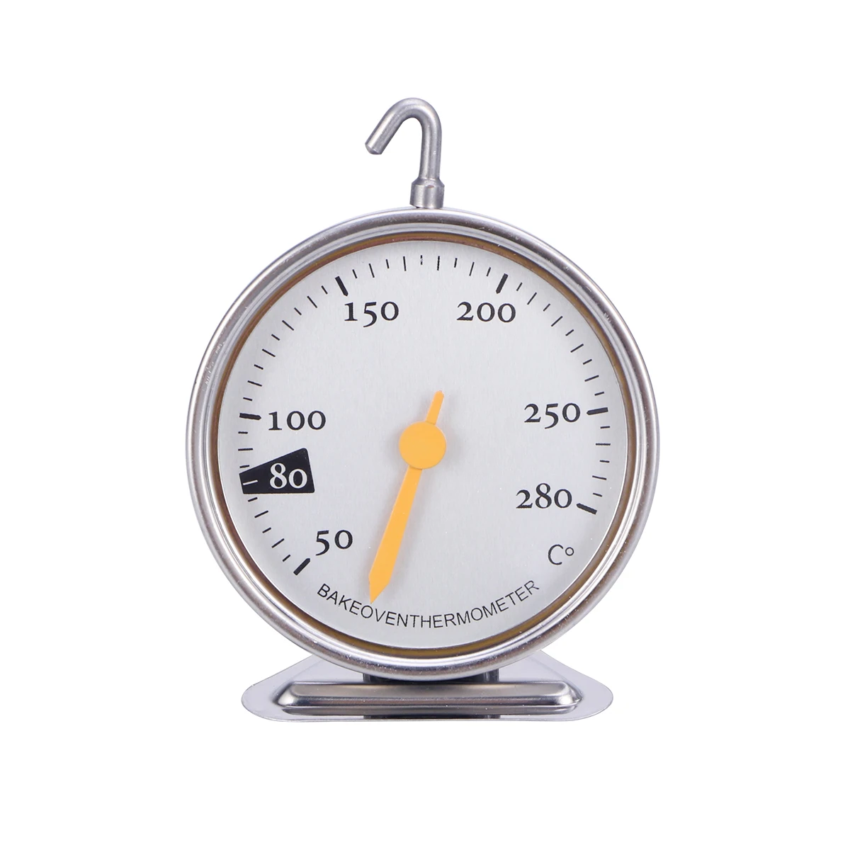 

Stainless Steel Oven Dial Thermometer Hang or Stand in Oven Food Thermometer for Home Kitchen A30