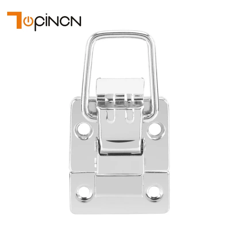 

10Pcs Silver Fastener Toggle Latch Catch Chest Case Suitcase Boxes Trunk Lock Travel Storage Hook
