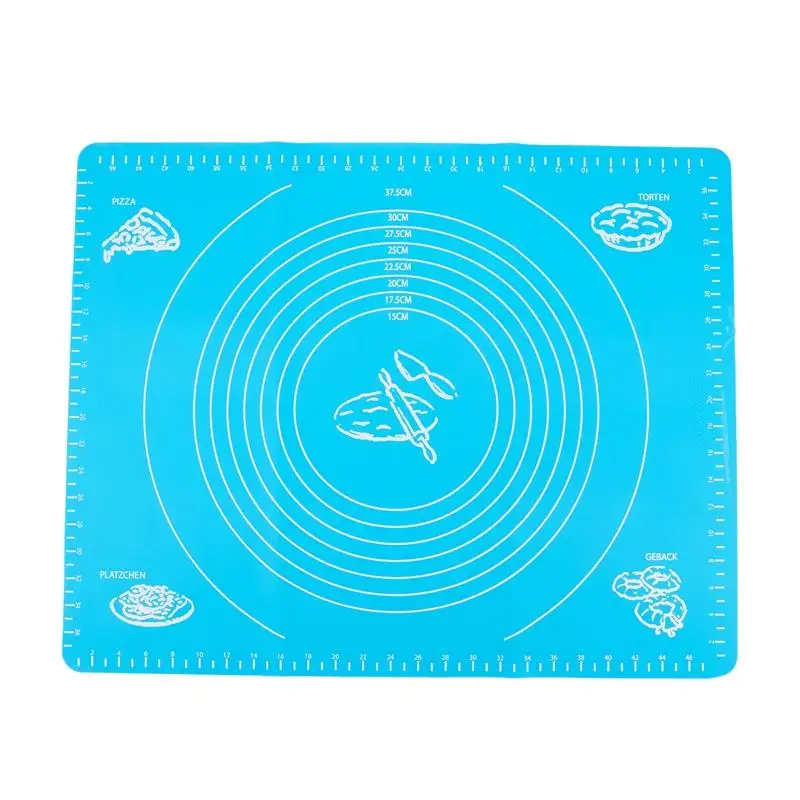 

Extra Large Silicone Baking Mat for Pastry Rolling with Measurements Pastry Rolling Mat, Reusable Non-Stick Silicone Baking Ma