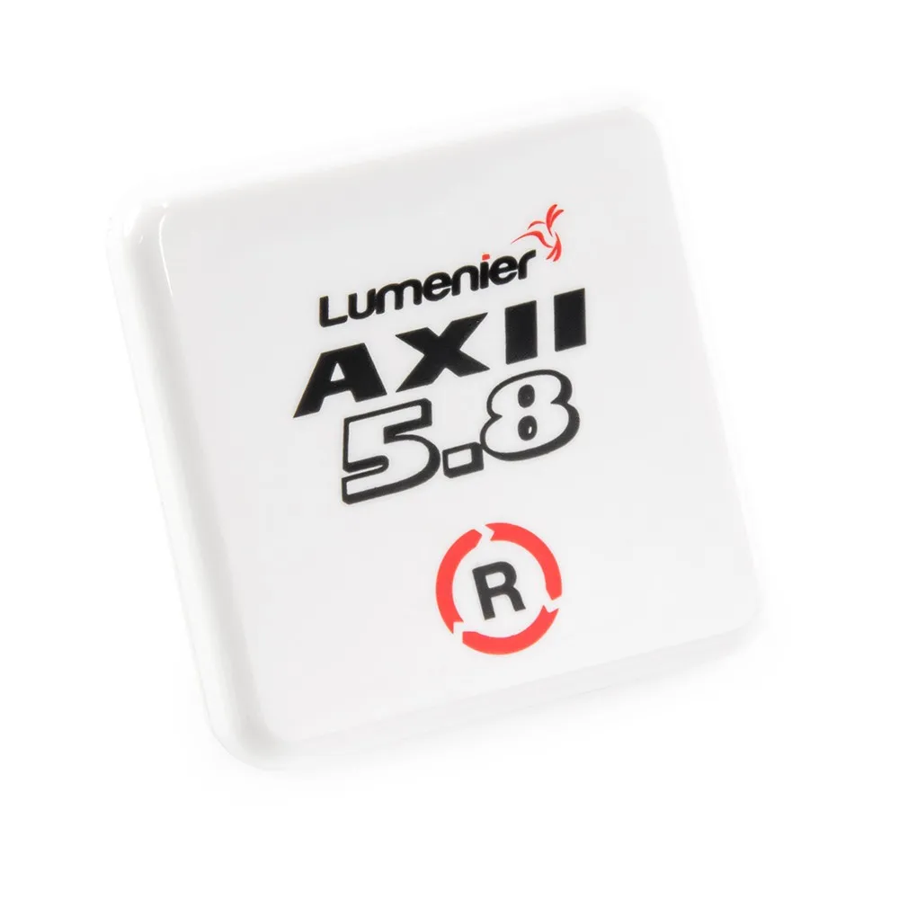 Оригинальная патч антенна Lumenier AXII 5 8 ГГц 8.4dBi FPV LHCP/RHCP SMA/RP SMAFor RC модели запасные