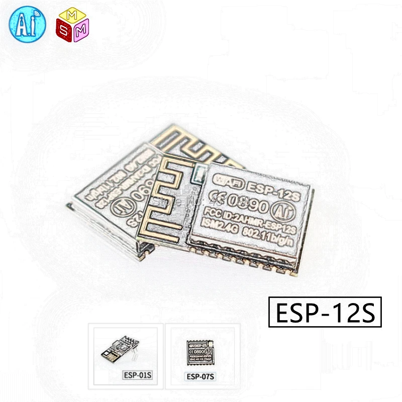 

Ai-Thinker AIoT module ESP8266 serial to WiFi wireless transparent transmission ESP-12S/01S/07S Smart home connector