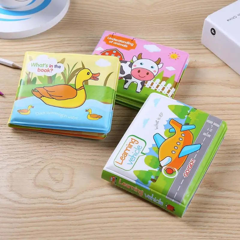 للماء الطفل حمام BooksColorful الرضع إيفا العائمة Cognize كتاب الاطفال الحمام الاستحمام الكرتون الاستخبارات التعليم اللعب