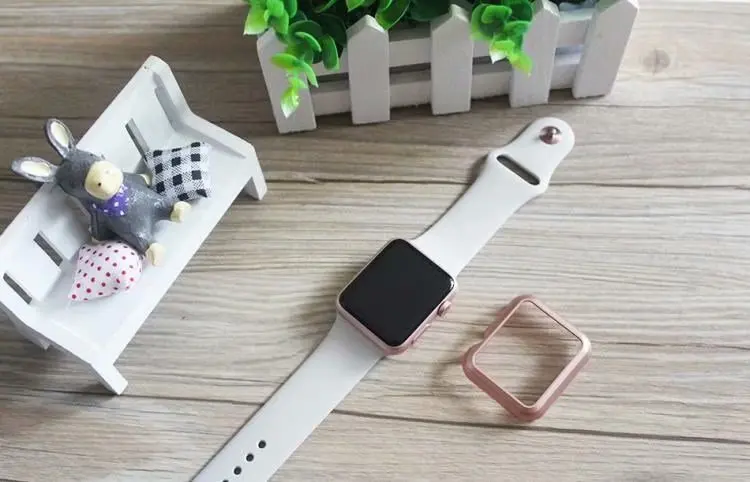 Алюминиевый защитный чехол для Apple Watch Series 1 2 3 38 мм 42 роскошный идеально подходит