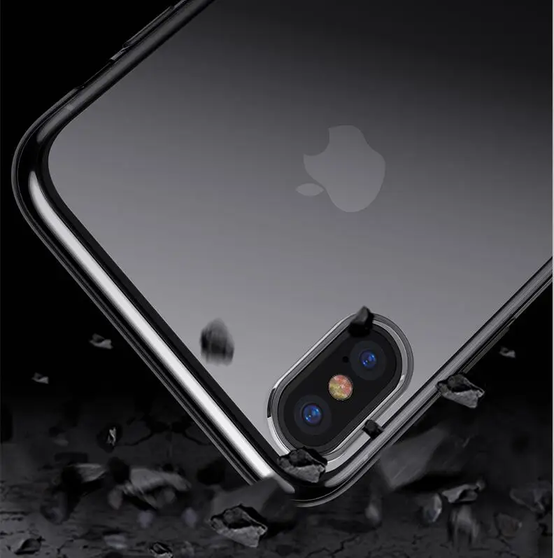 Чехол SUREHIN для iphone X XS MAX XR 8 7 6S plus 11 Pro TPU Мягкий силиконовый чехол защитный прозрачный чехол для iphone xs чехол