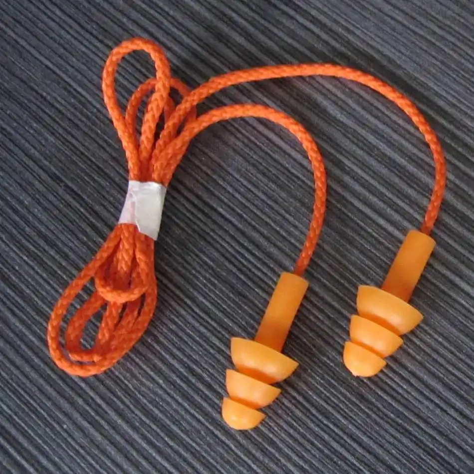 

Selfdefense Anti-noise Ear Plugs Silicone Noise Reduction Hearing Protector Ear Protection for Sleeping Learning Health Caring