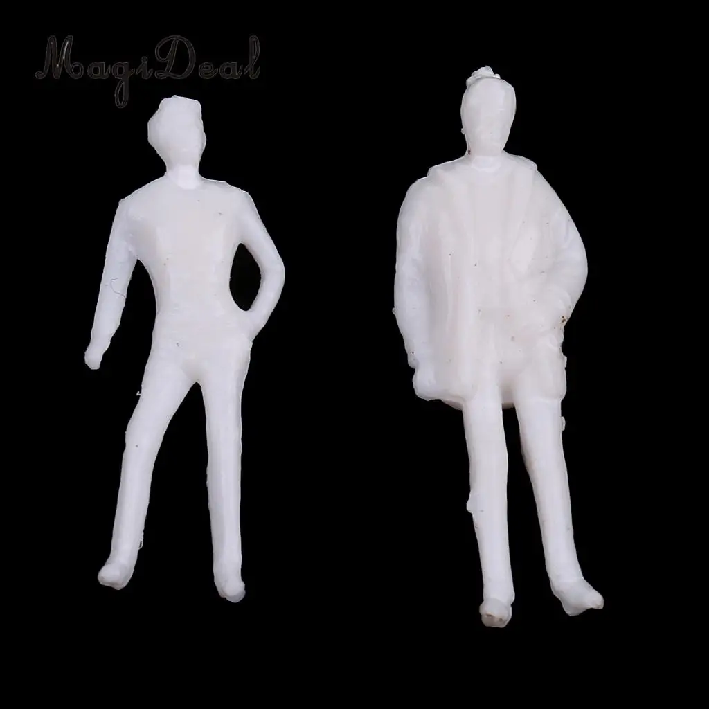 20 шт. Неокрашенная модель MagiDeal 1/75|Наборы для сборки моделей| |