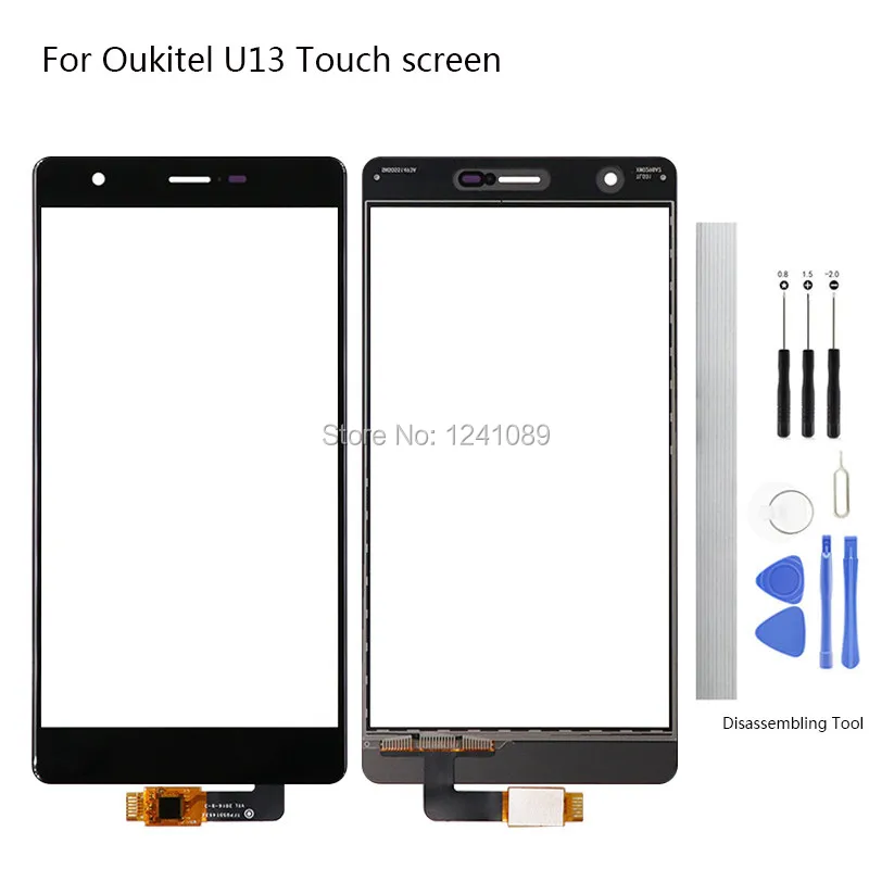 5 дюймов для Oukitel U13 сенсорный экран дигитайзер стекло оригинальные запасные