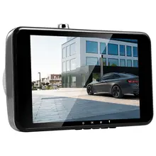 Anytek G70C 4 ''1080 P двойной объектив Автомобильный видеорегистратор Камера Dash Cam g-сенсор двухканальный видеорегистратор Dashcam с камерой заднего вида