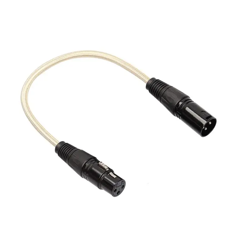 Микрофон аудио кабель 3Pin XLR папа к женскому Удлинительный провод для миксера