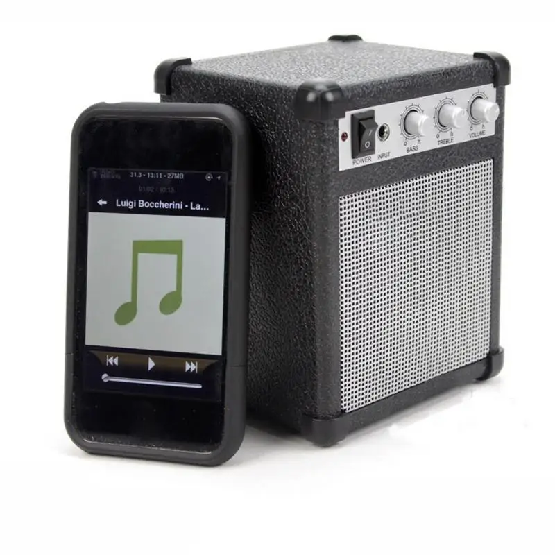 

Guitar Portable Speaker Retro Sound Innovation Computer HiFi Fashion Pop Music Equipment Quick Delivery