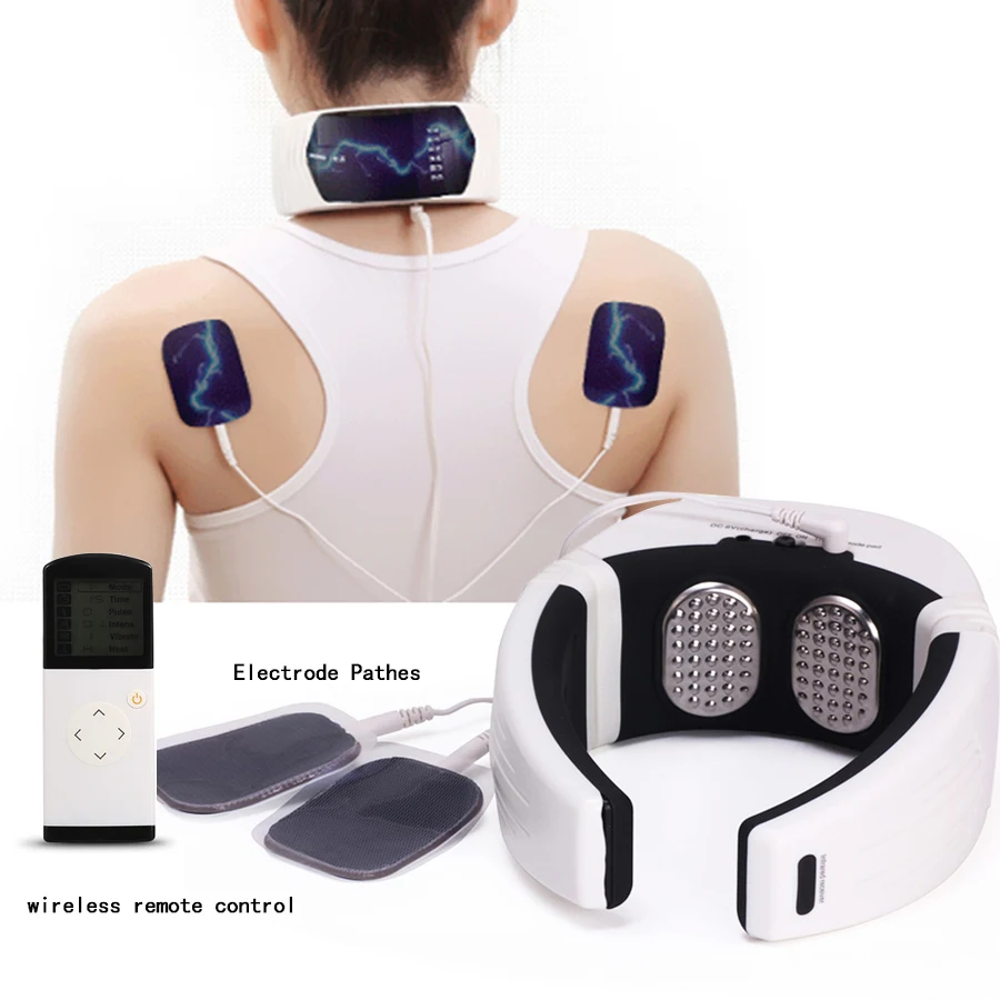 

Electric pulse neck massager mutifunction magnetic therapy body massage relief pain cervical vertebra care Relaxation Treatments