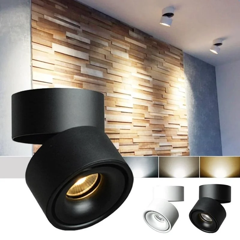 1 pc 10 w Led Cob Vouwen Gangpad Indoor Flexibele Hotel Spotlight