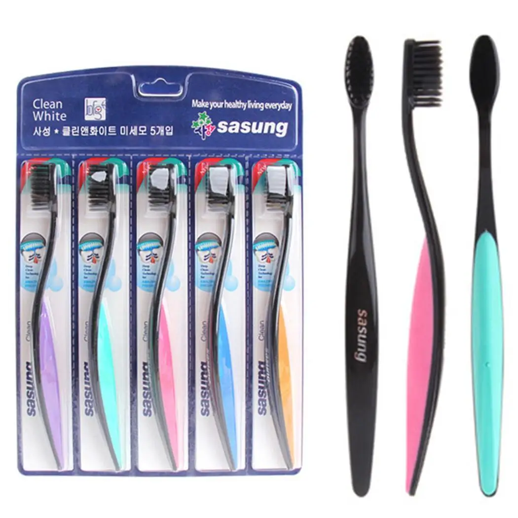 Tooth Handle Anti-Slip non Toothbrush slip Antibacterial comfortable Oral handle Brush Soft Multicolor grip Care |