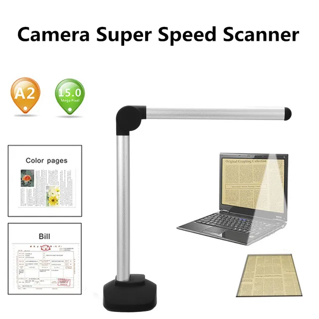 Best Price Portable High Speed USB Book Image A4 Document Camera Scanner With 8.0MP Camera School Office Library Bank HD High-Definition Best Price Portable High Speed USB Book Image A4 Document Camera Scanner With 8.0MP Camera School Office Library Bank HD High-Definition