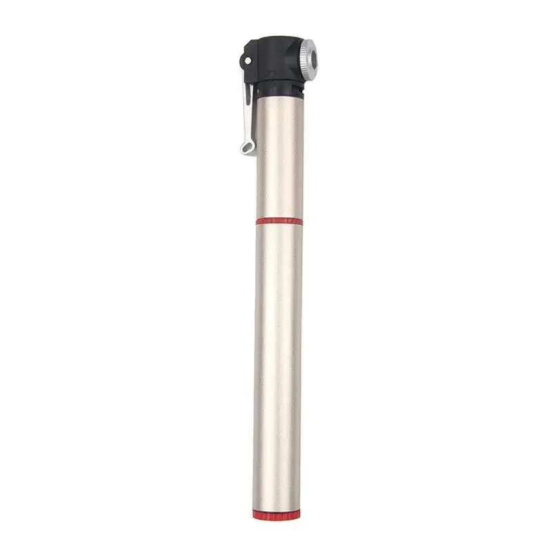 

120psi High Pressure Aluminum Alloy Mini Bicycle Pump Portable Ultralight Air Pump For Bike Cycling Tire Inflator