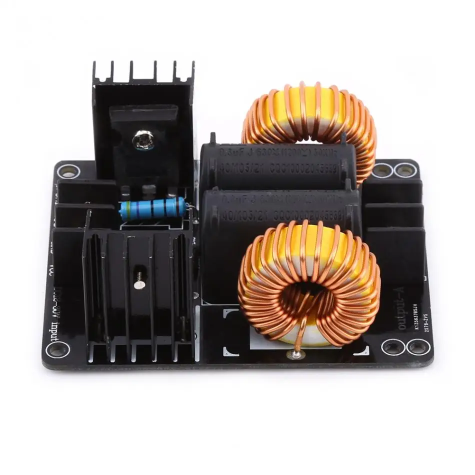 

Hot Hot DC12-30V 20A 1000W ZVS Power Supply Driver Board Induction Heating Module Heater Driver Module Copper Wire