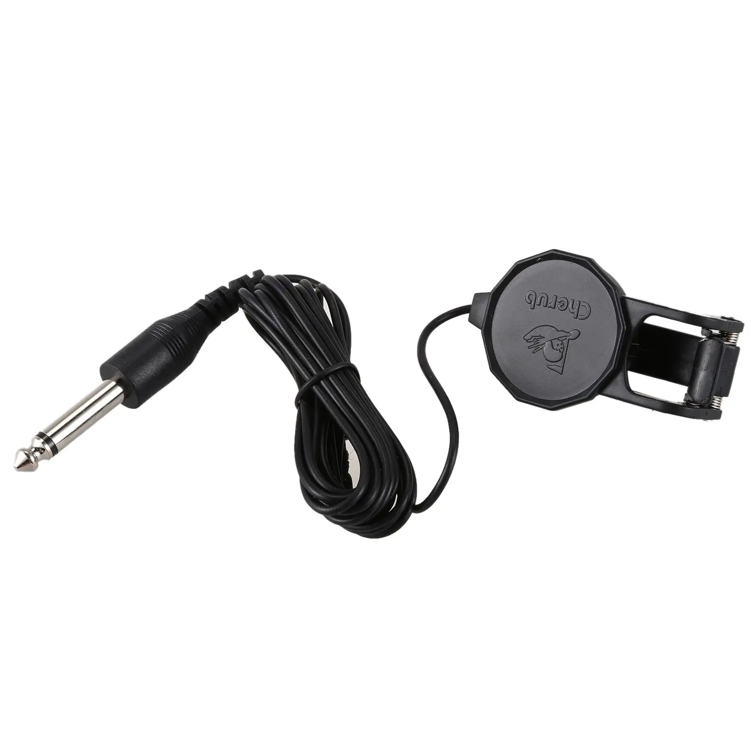 

New Cherub WCP-60G Ukulele Guitar Pickups Professional Clip Pickups 260cm Cable Perfect Musical Instruments Accessories
