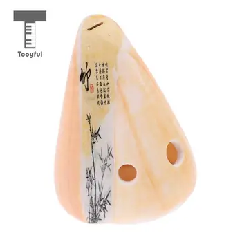 

Tooyful 8 Holes Ocarina Shell Xun F Key Musical Instrument for Musical Lovers