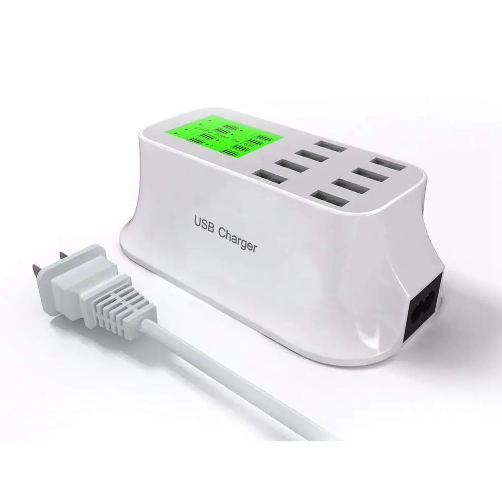 AAAE Топ 8 Порты и разъёмы несколько USB настенное дорожное быстрое зарядное