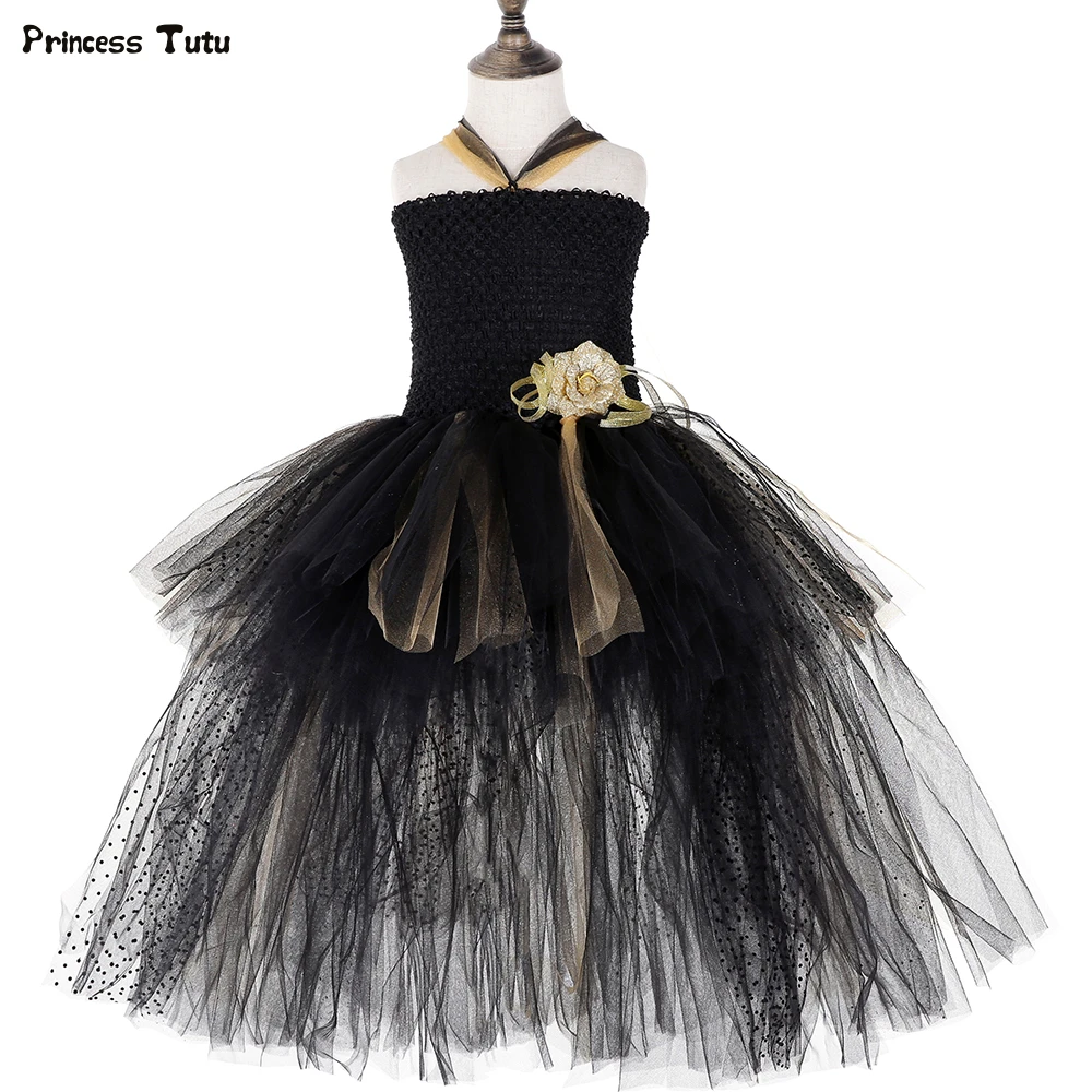 black tutu dress girl