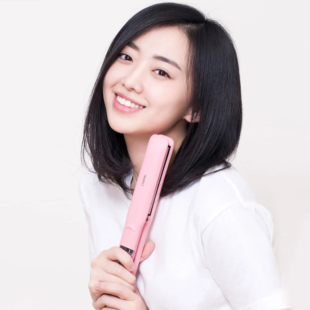  YUELI Professional Steam Hair Straightener Curler Hair Styling Less Hair Damage 5 Levels Adjustable