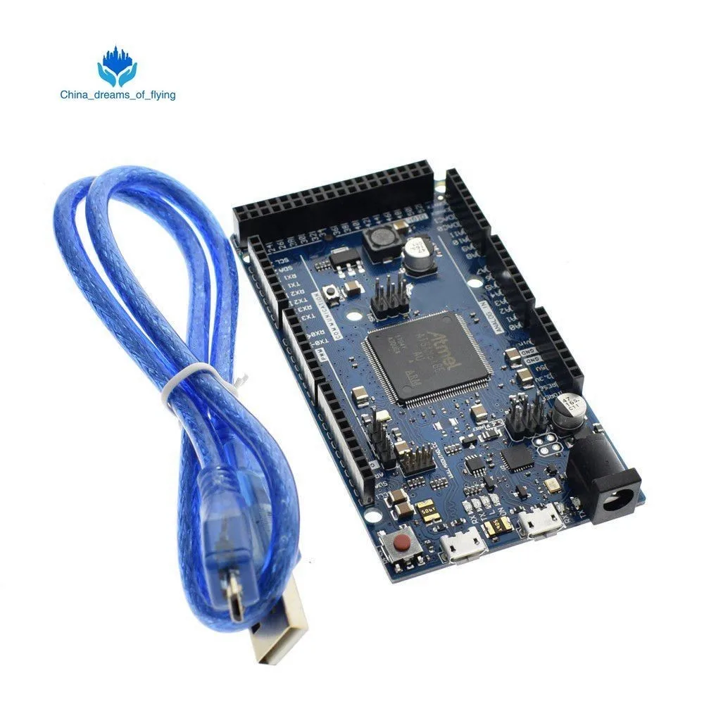 Официальная совместимая плата DUE R3 SAM3X8E 32 битная рукоятка/Mega2560 Duemilanove 2013 для Arduino Due