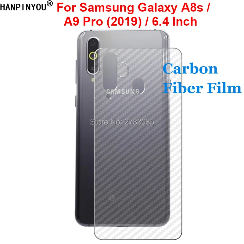 Для Samsung Galaxy A9 Pro 2019 / A8s 3D защитная пленка из углеродного волокна с защитой от