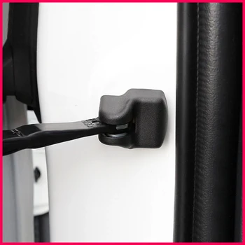 

4Pcs/set Plastic Door Check Stop Snubber Arm Protection Rust Waterpr For Toyota C-HR CHR 2016 2017 2018 car Accessories