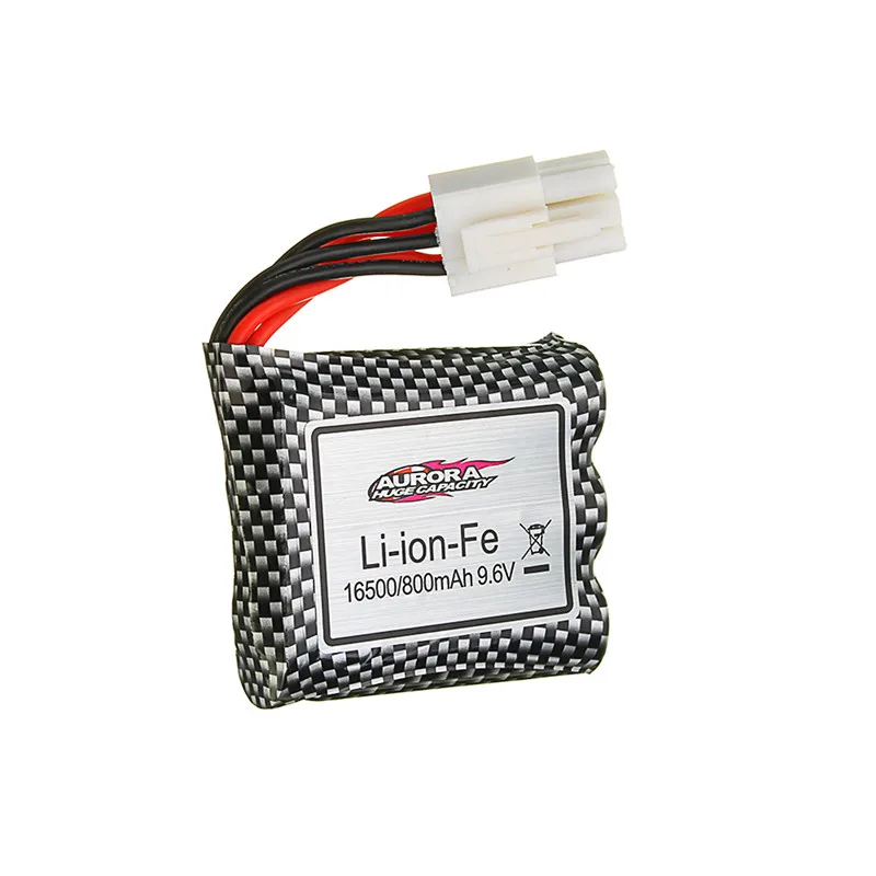 1/2 шт 16500 9 6 V 800mAh литий ионный Fe аккумулятор для 9115 S911 1/12 2 4G Rc Автозапчасти игрушек