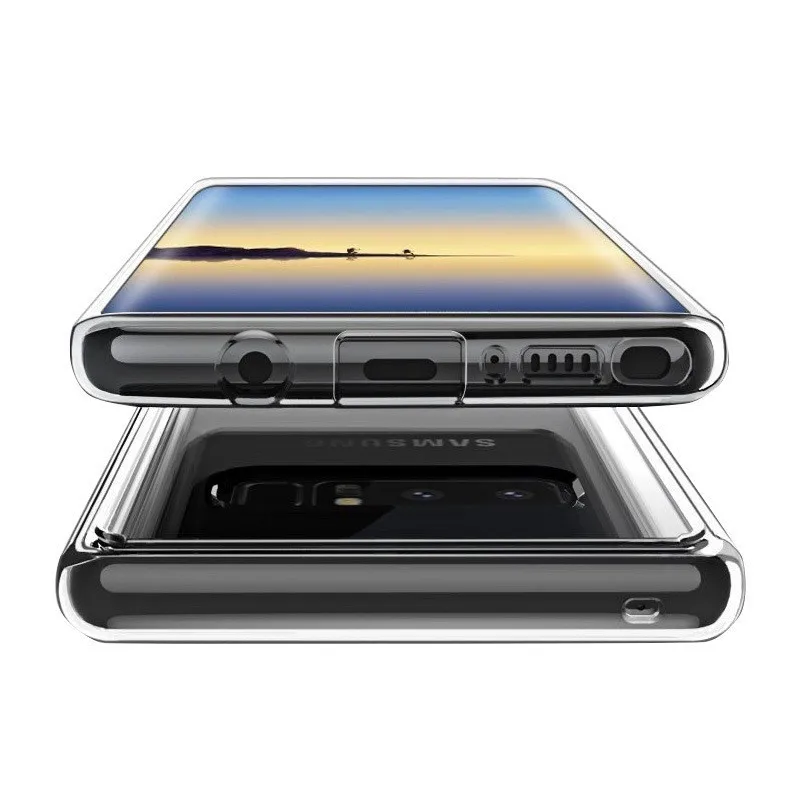 Для Samsung Note 9 8 5 4 3 III TPU PC Чехлы Премиум мягкий чехол для телефона полная посадка