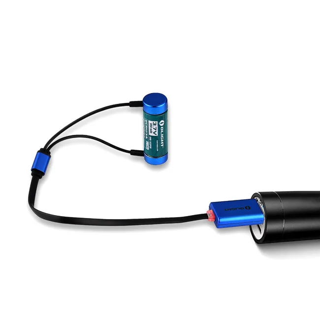 Новое Olight UC(универсальное зарядное устройство) магнитное USB зарядное устройство для всех одиночных перезаряжаемых литиевых или NiMH батарей