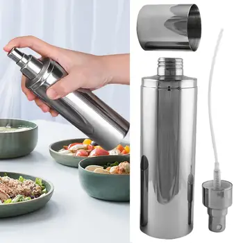 

Stainless Steel Watering Can Oil Vinegar Storage Bottle Kitchen Accessories Barbecue Oil Pot Watering Can Household Cooking Tool