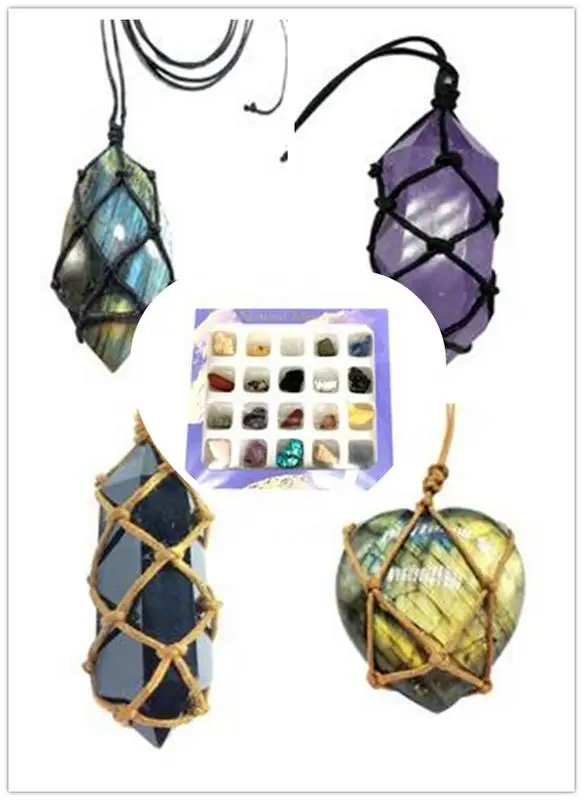 

Multi-color Various Irregular Tumbled Mini Ores Collection Art Ornament Decoration Set Gifts Mood Healing Stones