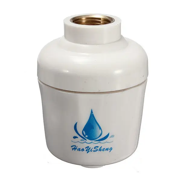

Kitchen In-Line Shower Bath Head Purifier Water Filter Health Remove Chlorine In-Line Shower Filter PE film calcium sulfite high
