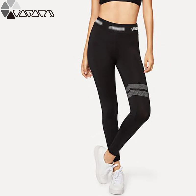 

Summer Active Women High Waist Yoga Leggings Flex Push Up Mujer Fitness Gym Pants Running 2019 Mew Femme Tight Fashion Trouser