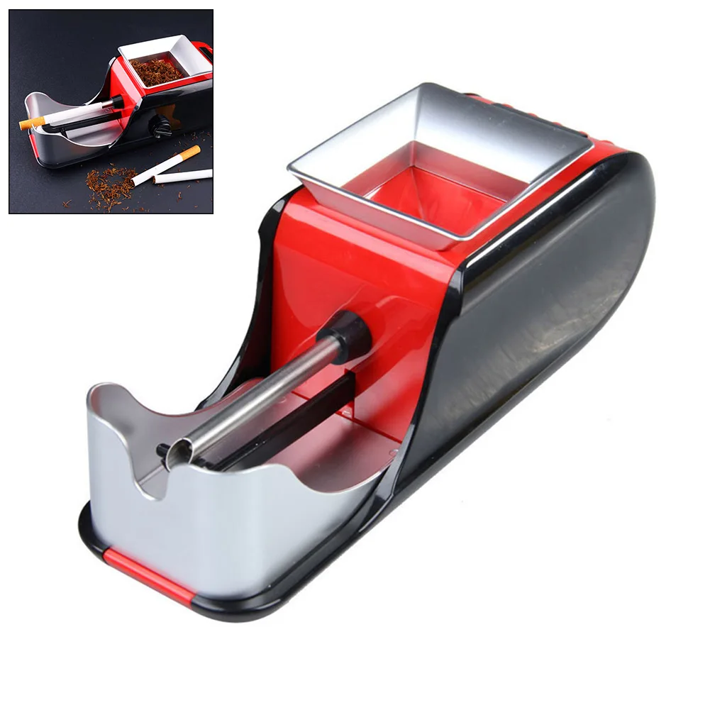 

1pc Electric Cigarette Accessories Automatic Cigarette Rolling Machine Tobacco Injector Maker Roller For Rolling Cigarettes