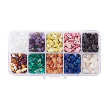 

10 Mix Color Stone Beads DIY Crafts Decoration Supplies for Necklace Jewelry Making Bracelet DIY Crafts Earrings
