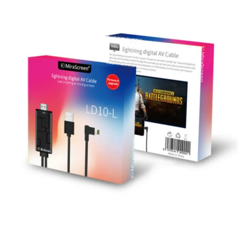 Lightning HDMI CABLE IPHONE IPAD экран AV TV кабель 1080p USB зарядное устройство|Коннекторы и