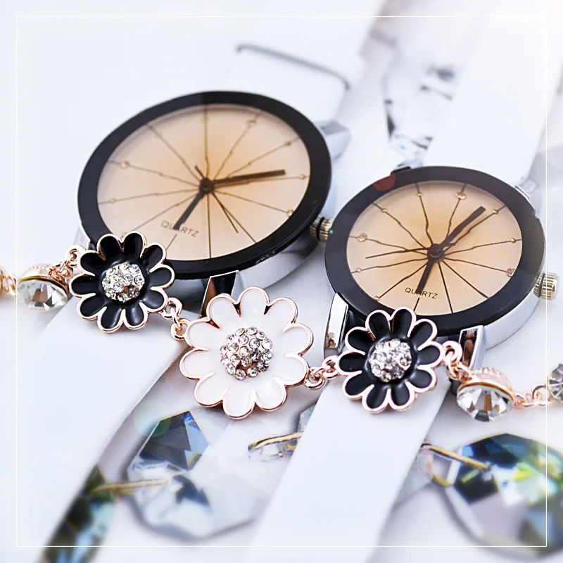 Fashion Couple's Quartz Watches Convex Radial Belt Watches Leisure Men's And Women's Watch  Wholesale Dropshipping
