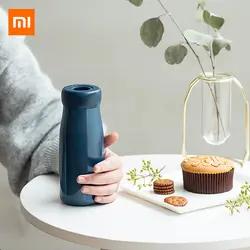 Оригинальный Xiaomi 400 мл изоляционная кружка вакуумная фляга из нержавеющей стали 360 градусов уплотнение водонепроницаемые Скрытая