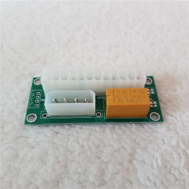 24Pin/20Pin к IDE 4Pin двойной модуль запуска питания синхронный на плате контроллера для