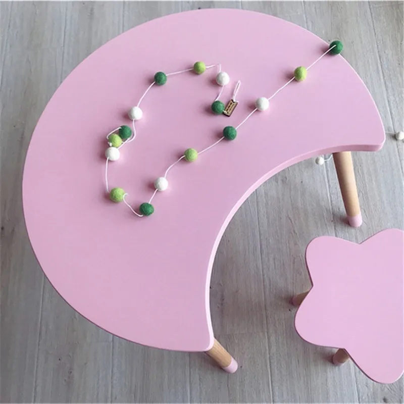 Nordic Style Kids Room Furniture Kids Table And Chair Children's Room Decoration Study Table Nursery Decor Nordic Style Kids Room Furniture Kids Table And Chair Children's Room Decoration Study Table Nursery Decor