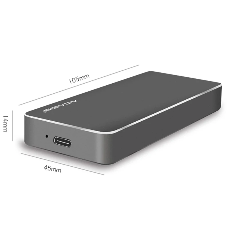  Acasis Typ-C Usb 3.1 Nvme Hdd Sata Gehäuse M.2 Pcie Ngff M Schlüssel Ssd Metall Fall Typ C disk Dri