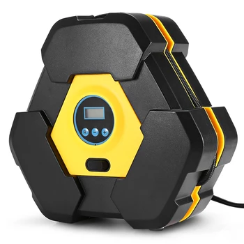 

Portable 12V Auto Digital Tire Inflator Pump Car Electric Air Compressor Universal 40PSI Car Air Inflator Pump