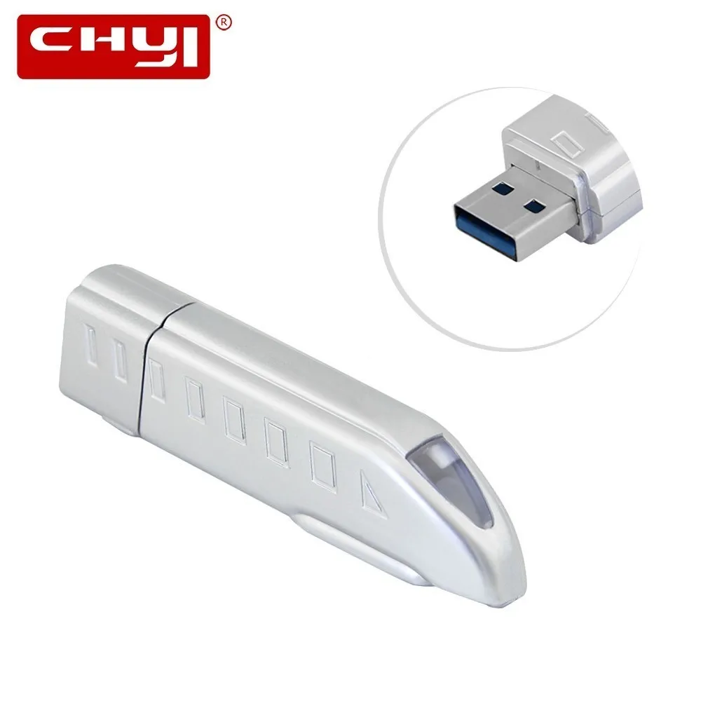 CHYI USB флешка 3,0 Забавный мультфильм модель автомобиля ручка драйвер пластик Memory Stick 8 ГБ/16 ГБ/32 ГБ/64 Гб флешки U диск для подарка