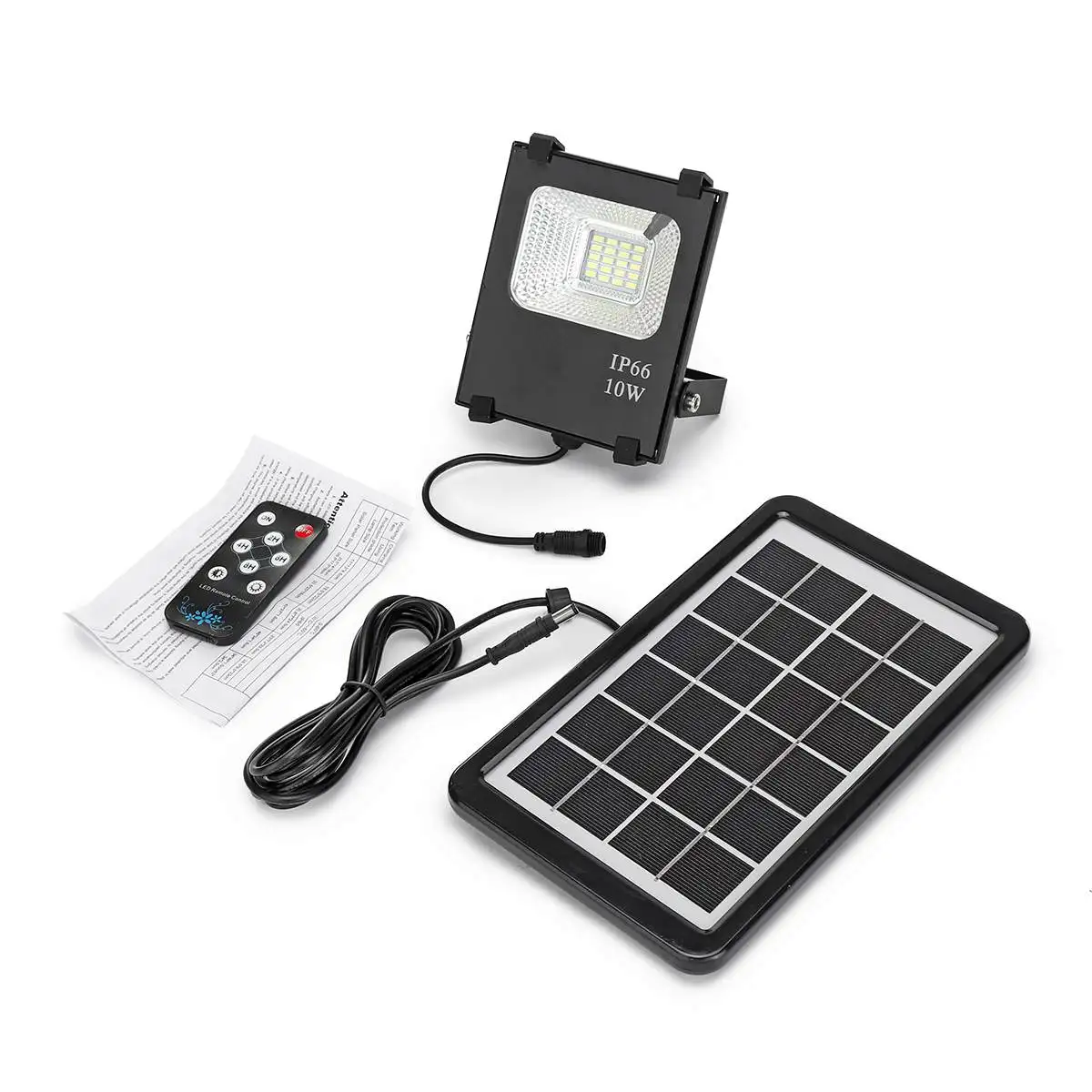 

20 LED Solar Power Flood Light Remote Control Outdoor Waterproof Garden Path Lamp Street Light Outdoor Lighting Solar Lamps