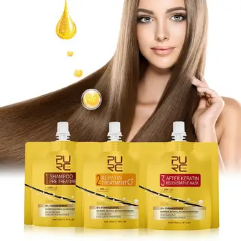 

Smokeless Nonirritating Repairing Straightening Hair Care Essence Hair Keratin Treatment Nutrition Hair Oil Set