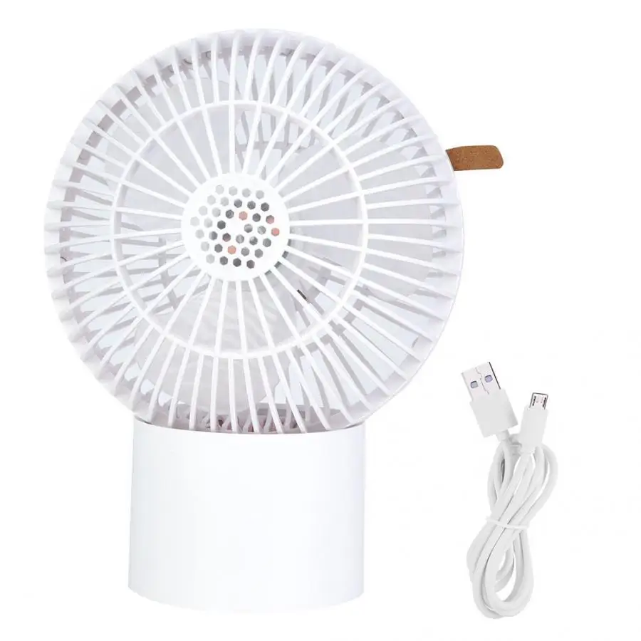 

Ventilador 1Pc Mini Humidifying Desk Fan Aromatherapy USB Portable Office Cooling Fans Air Conditioning for Home