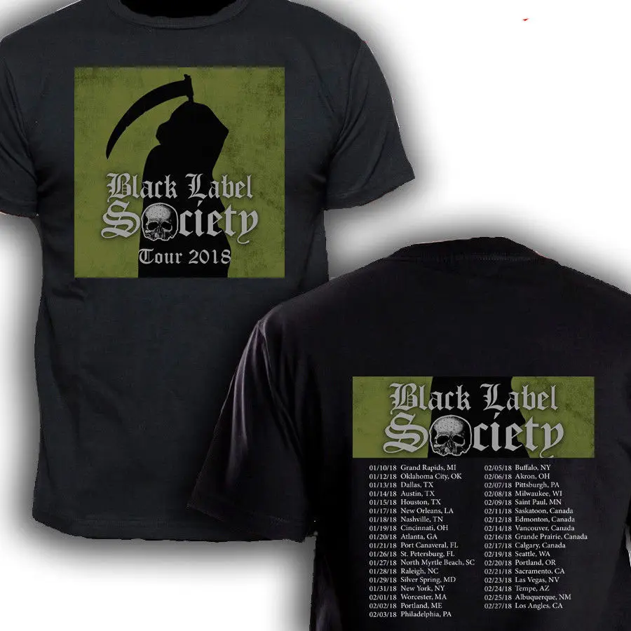 

T Shirt A Day O-Neck 100% Cotton Short Sleeve Black Label Society Tee For Men